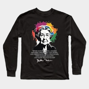 Golda Meir Long Sleeve T-Shirt